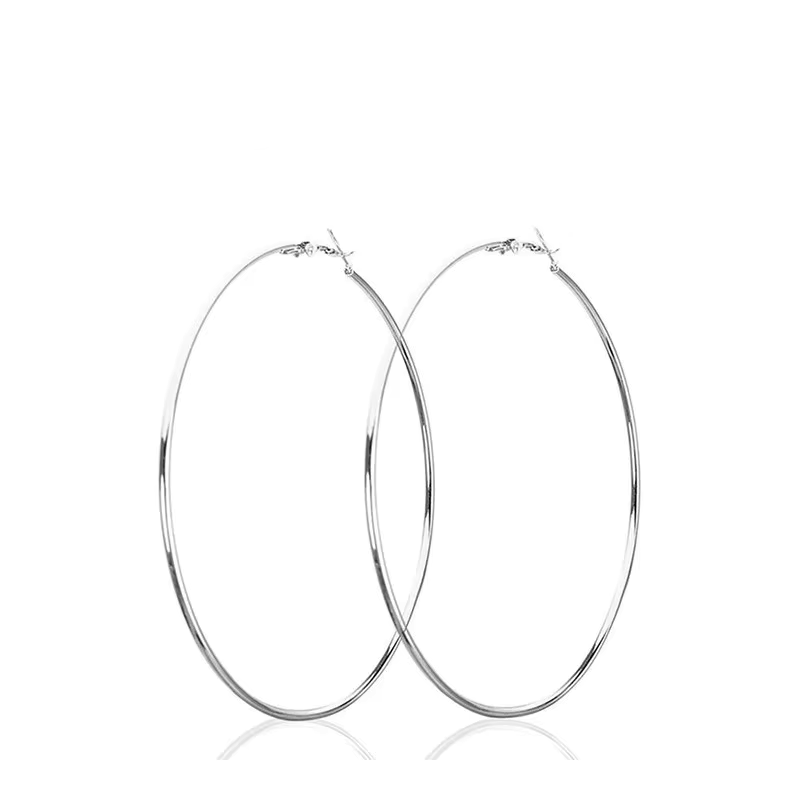 Celeste Grande 70mm Hoop Earrings