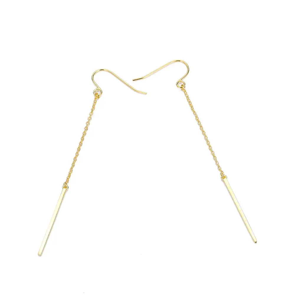 Luxe Minimalist Drop Earrings