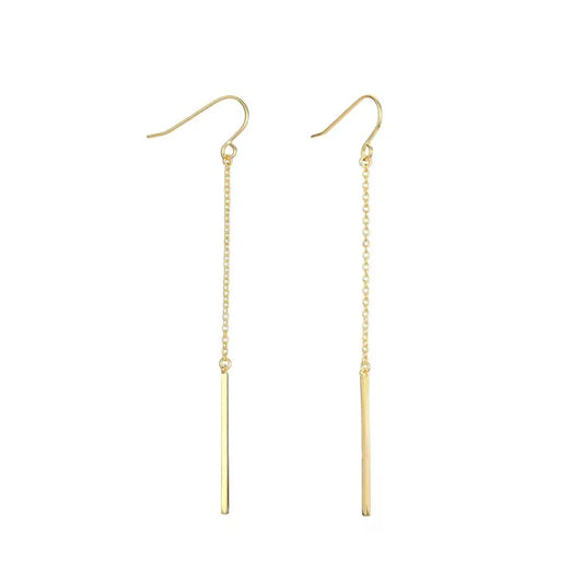 Luxe Minimalist Drop Earrings