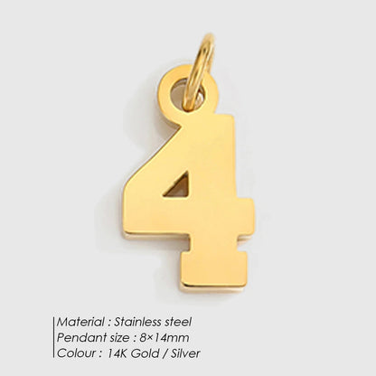 Customizable Number Charms