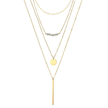 Eterna Luxe Multi-Layer Necklace Set