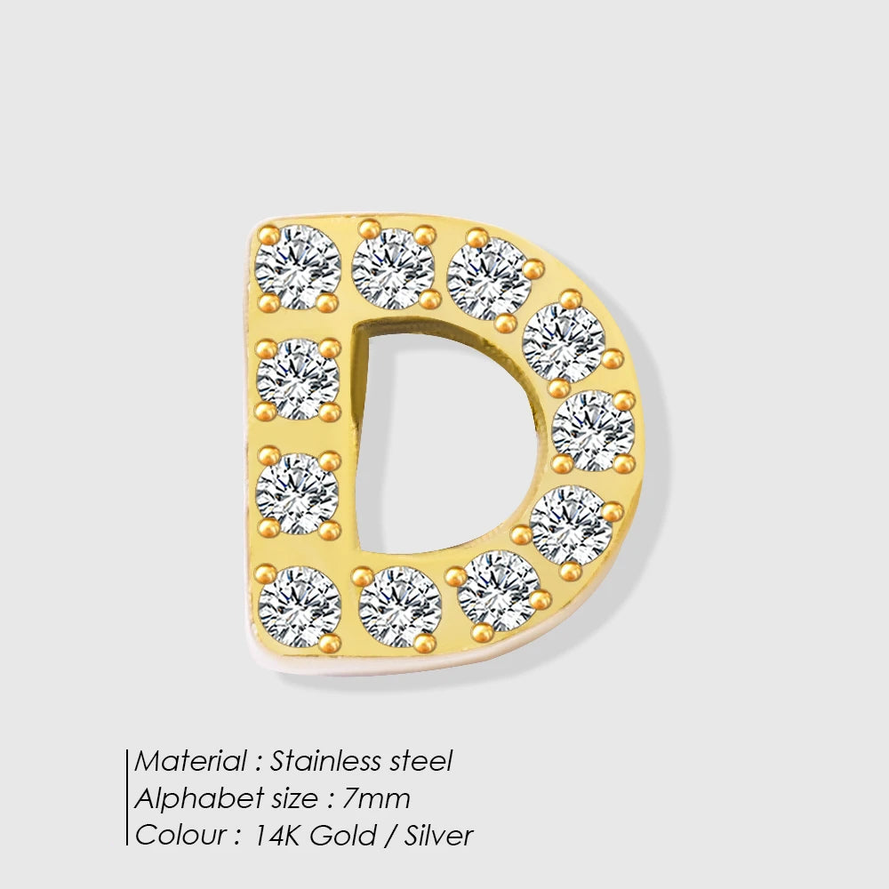 Diamond Alphabet Initial Pendants – High-End Jewelry for Custom Necklaces