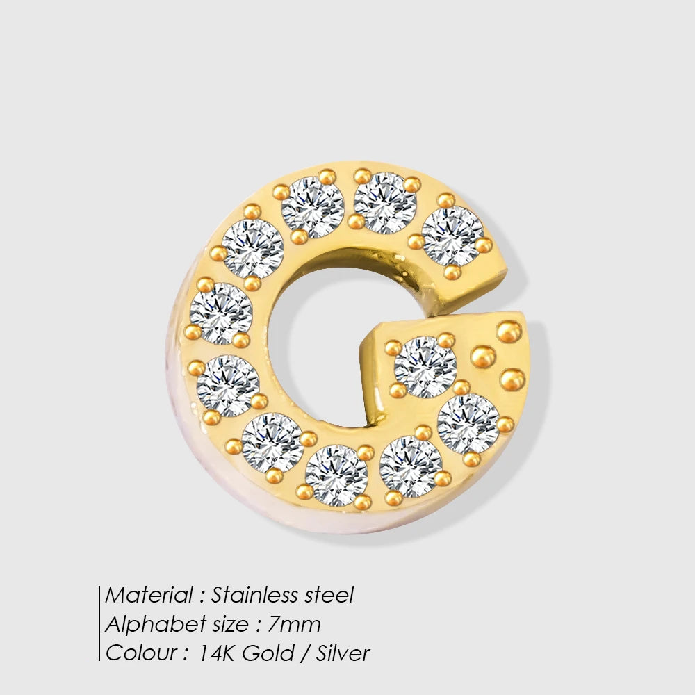 Diamond Alphabet Initial Pendants – High-End Jewelry for Custom Necklaces