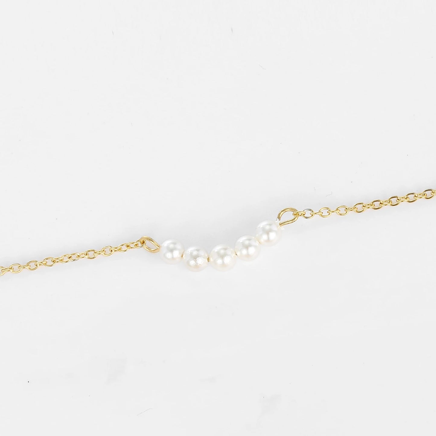 Serenity Pearl Bar Necklace