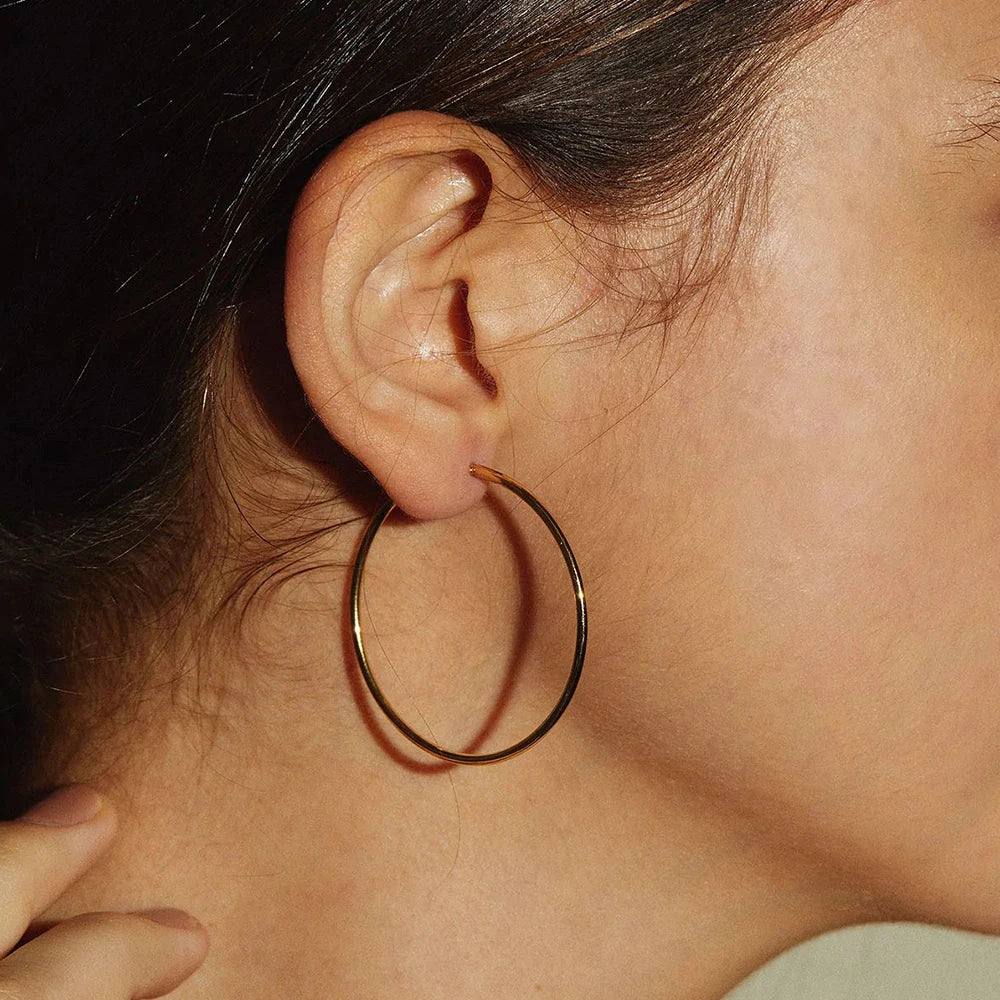 Celestial Luxe Hoop Earrings