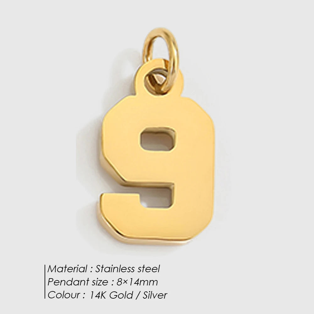 Customizable Number Charms