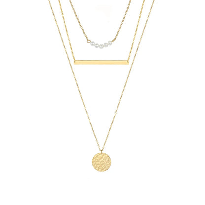 Eterna Luxe Multi-Layer Necklace Set