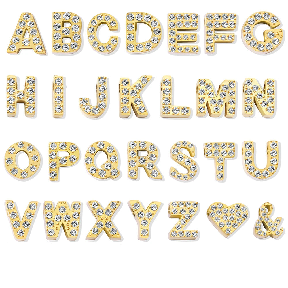 Diamond Alphabet Initial Pendants – High-End Jewelry for Custom Necklaces