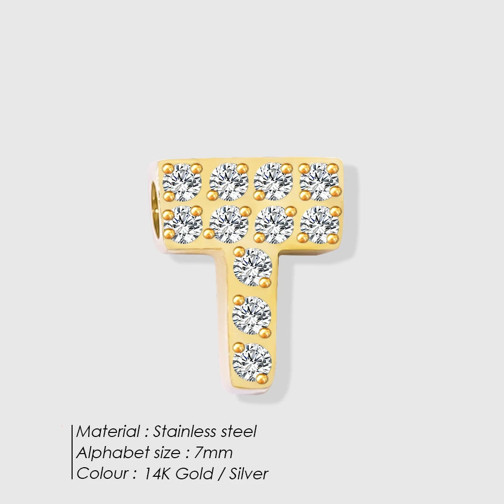 Diamond Alphabet Initial Pendants – High-End Jewelry for Custom Necklaces