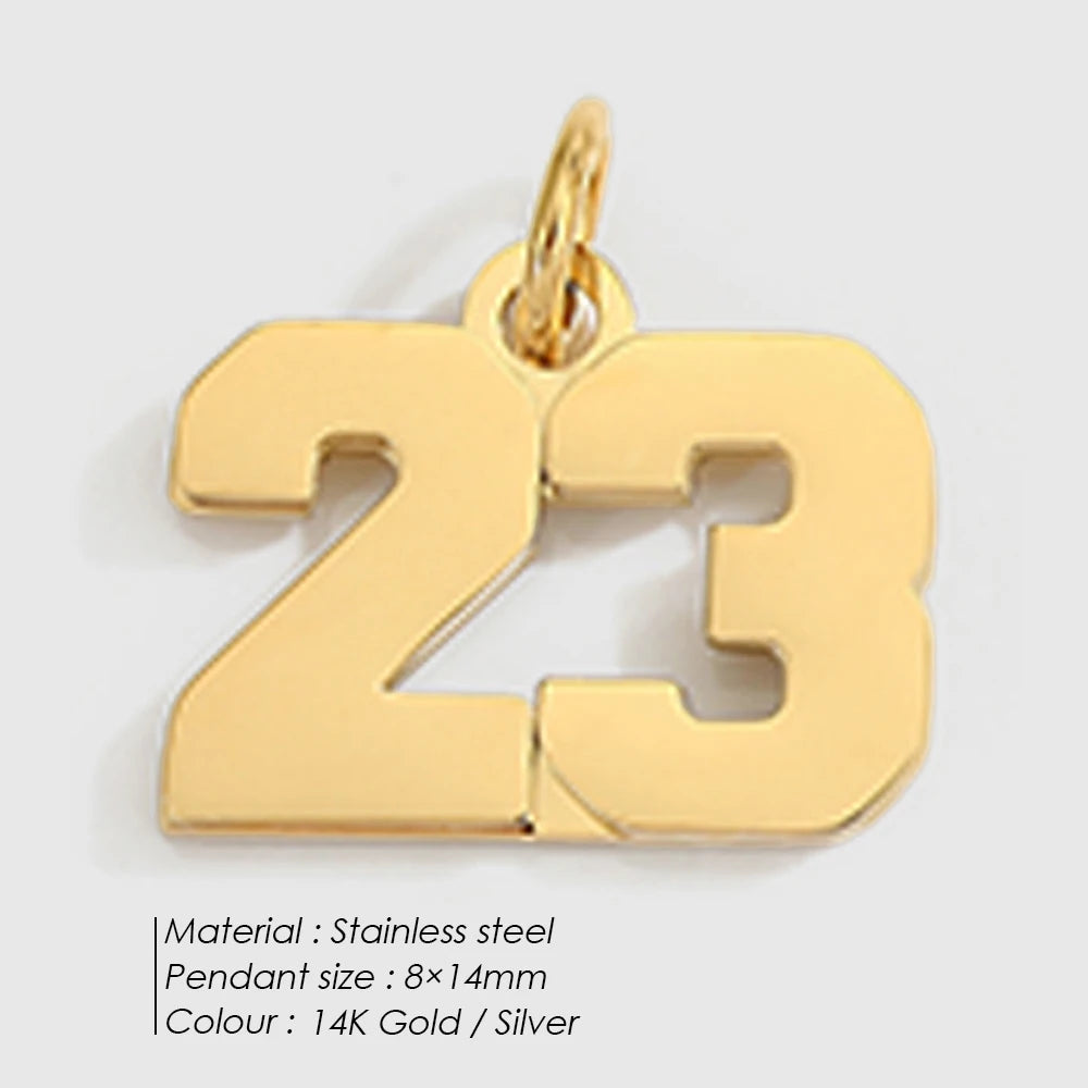 Customizable Number Charms