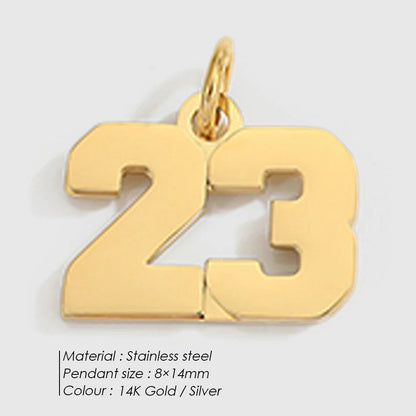 Customizable Number Charms