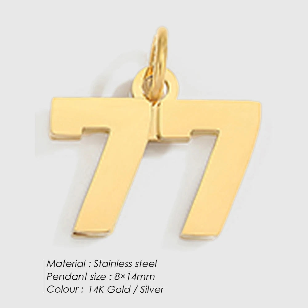 Customizable Number Charms