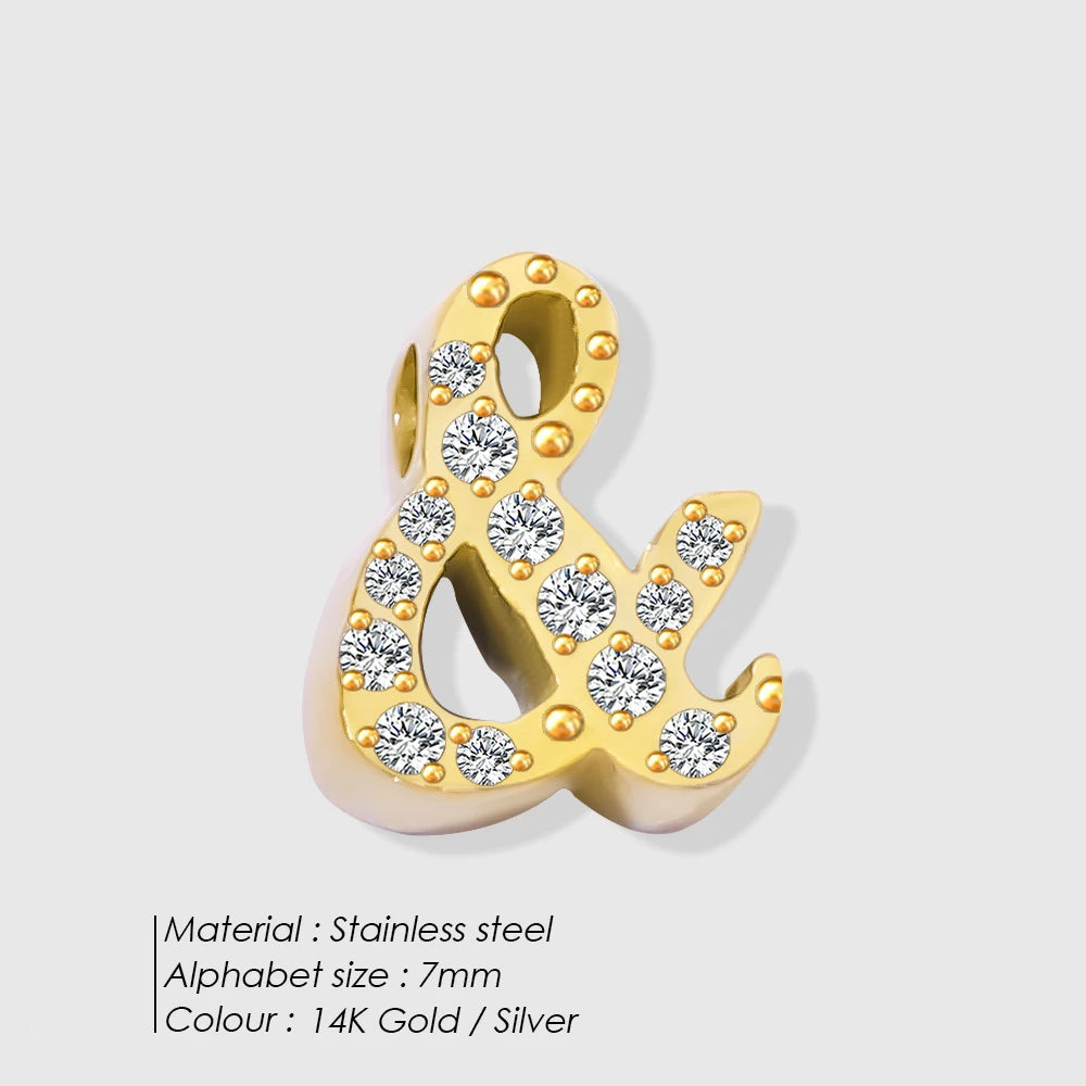 Diamond Alphabet Initial Pendants – High-End Jewelry for Custom Necklaces