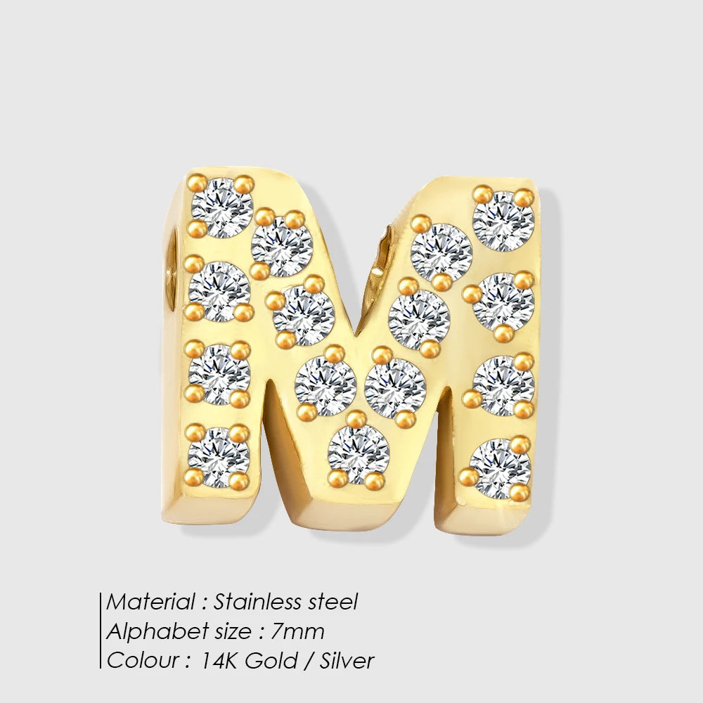 Diamond Alphabet Initial Pendants – High-End Jewelry for Custom Necklaces