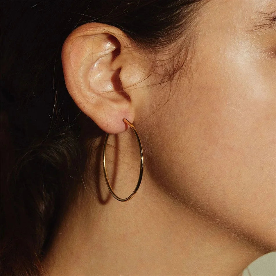 Celestial Luxe Hoop Earrings