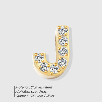 Diamond Alphabet Initial Pendants – High-End Jewelry for Custom Necklaces