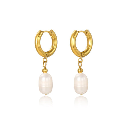 Freshwater Pearl Drop Earrings