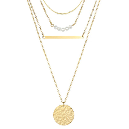 Eterna Luxe Multi-Layer Necklace Set