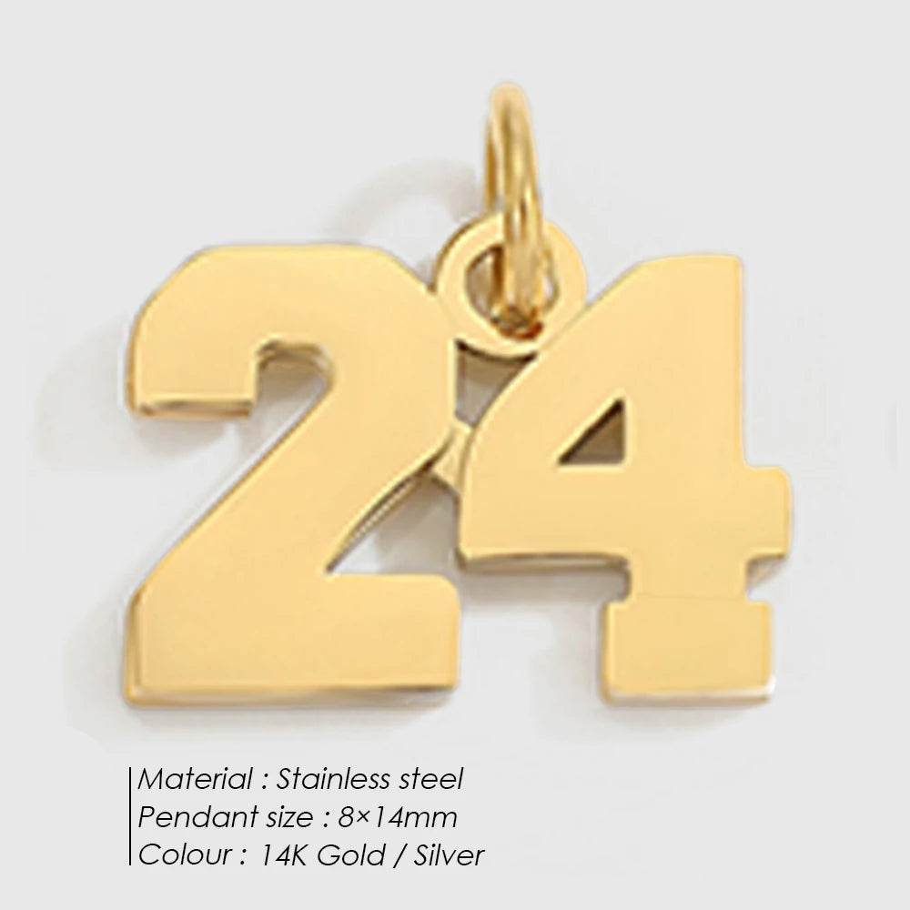 Customizable Number Charms