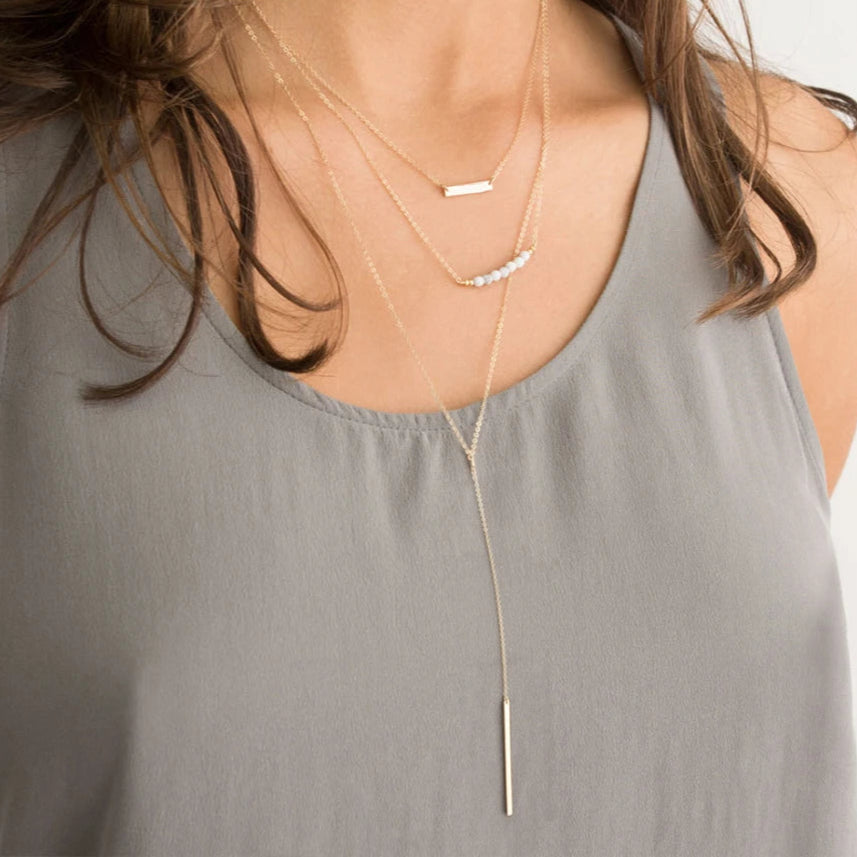 Lumière Layers Multi-Layer Pendant Necklace