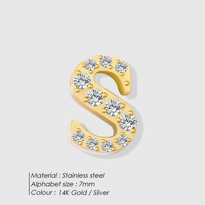 Diamond Alphabet Initial Pendants – High-End Jewelry for Custom Necklaces