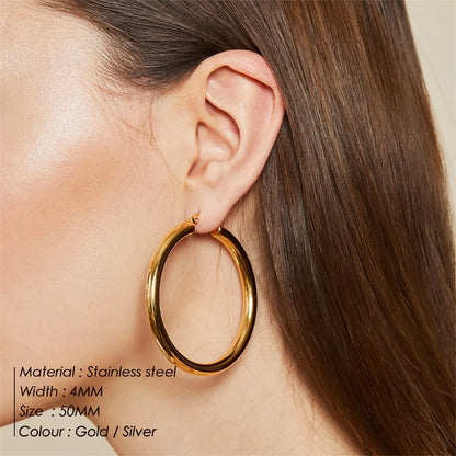 Opulent Hoop Earrings