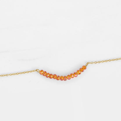 Serenity Pearl Bar Necklace