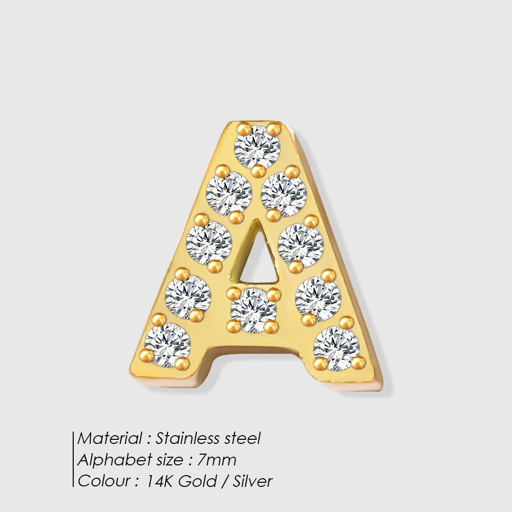 Diamond Alphabet Initial Pendants – High-End Jewelry for Custom Necklaces