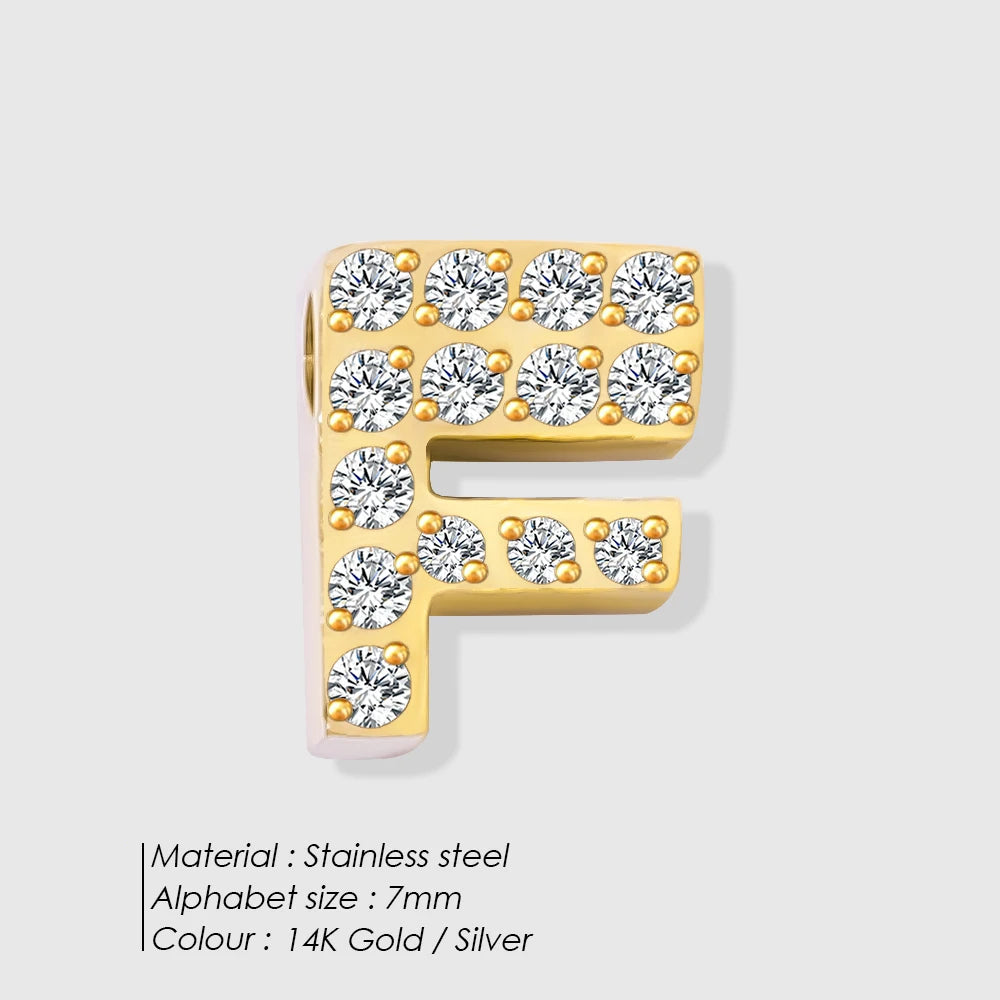 Diamond Alphabet Initial Pendants – High-End Jewelry for Custom Necklaces