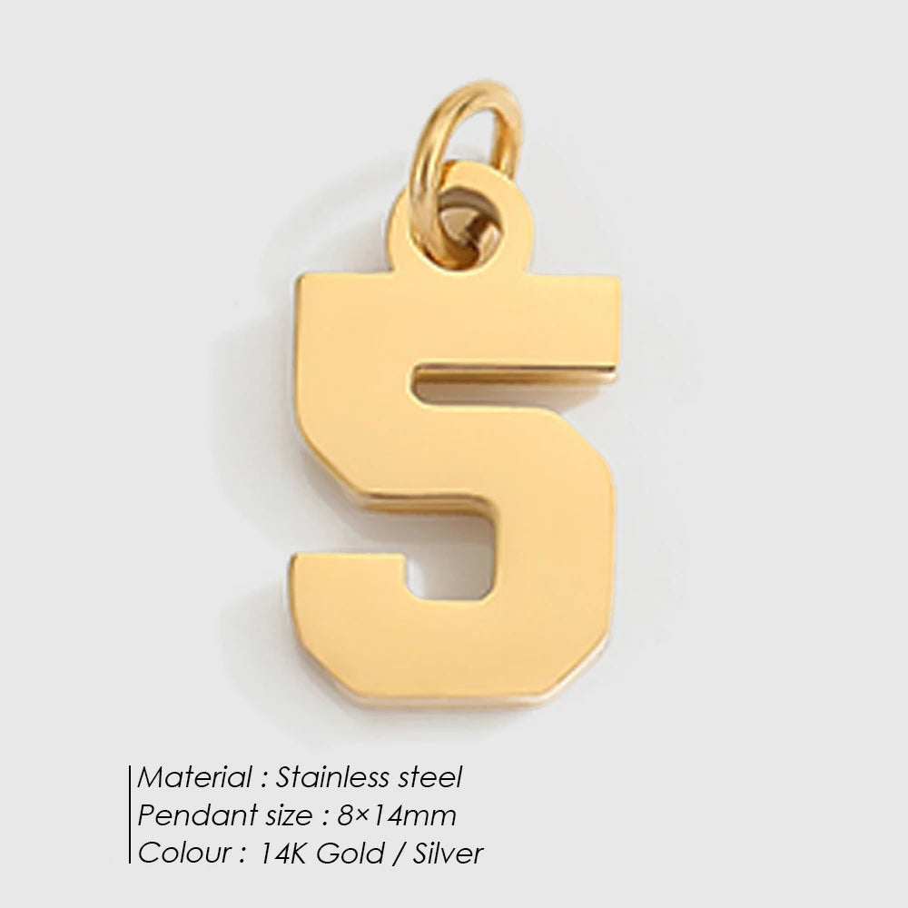 Customizable Number Charms