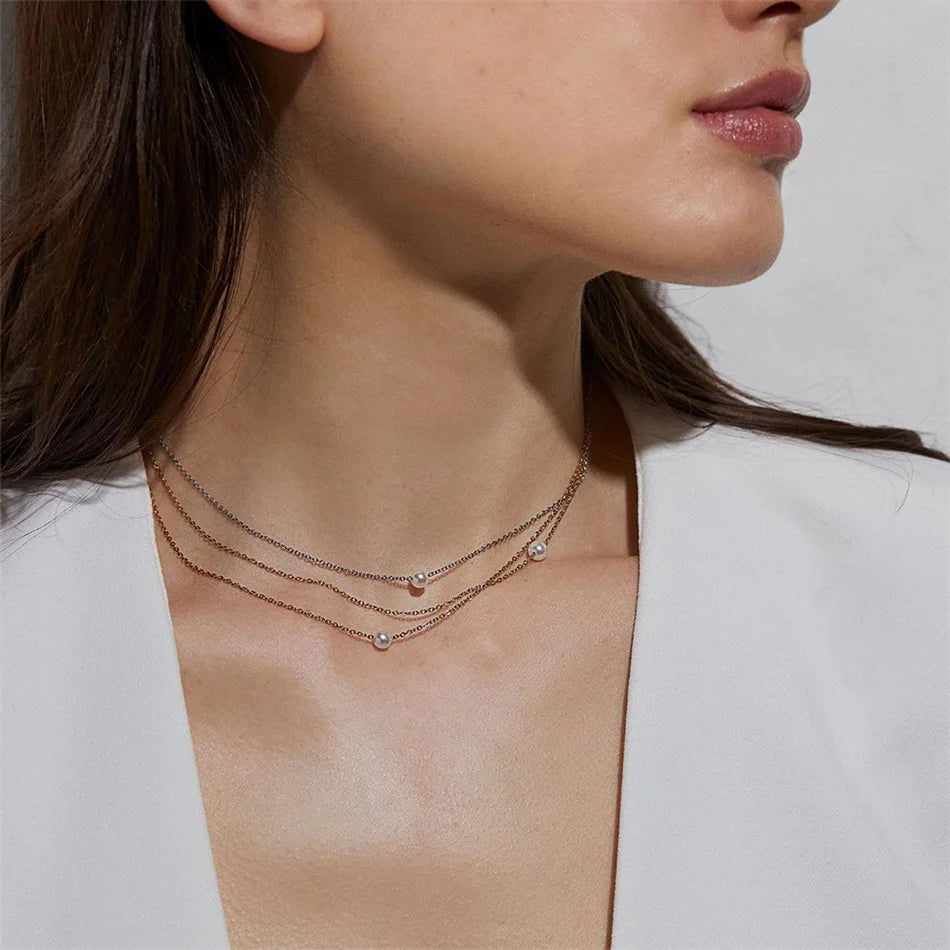 Ethereal Pearl Necklace