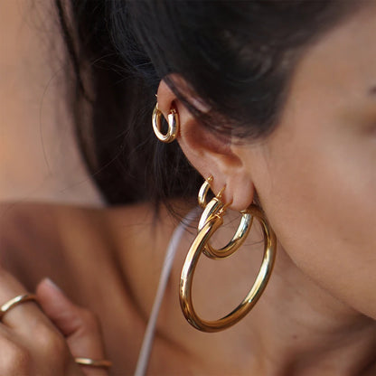 Opulent Hoop Earrings