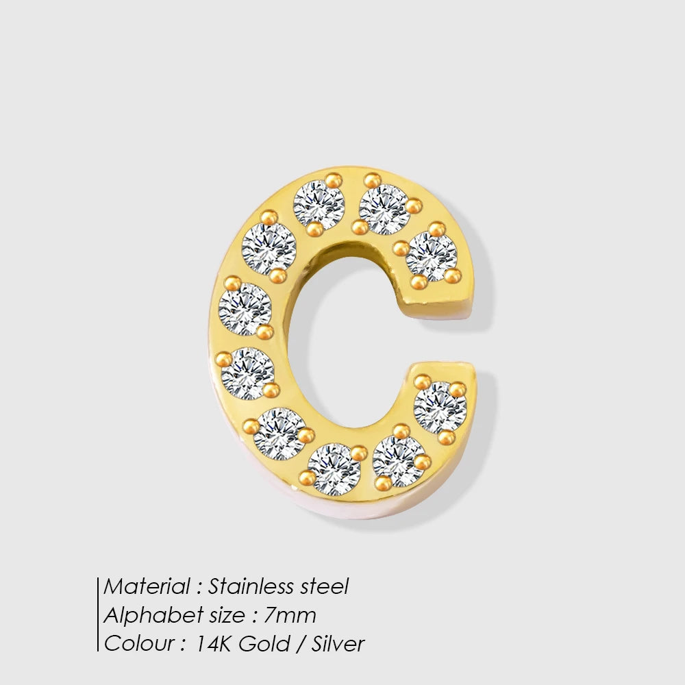 Diamond Alphabet Initial Pendants – High-End Jewelry for Custom Necklaces