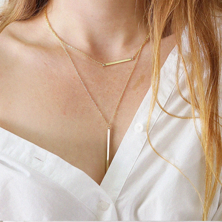 Lumière Layers Multi-Layer Pendant Necklace