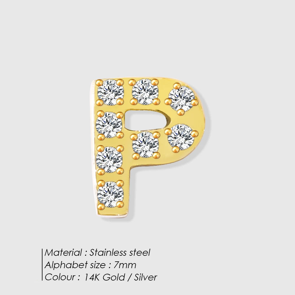 Diamond Alphabet Initial Pendants – High-End Jewelry for Custom Necklaces