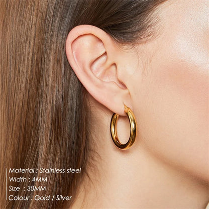 Opulent Hoop Earrings